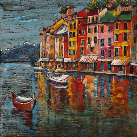 DECORATIUNI - Tablou venetia, metalic