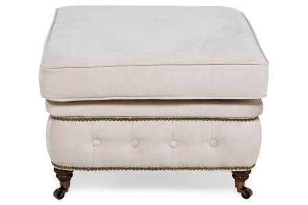 Taburet  Chesterfield, Bej, 75x45x70 cm [1]