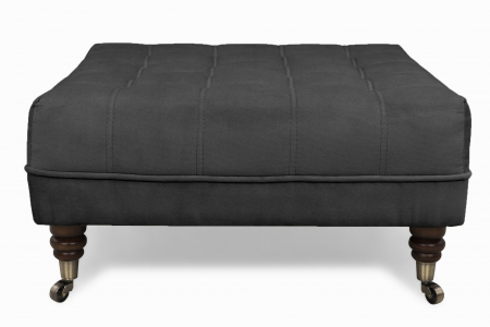 Taburet  Chesterfield , Gri, 70x32x70 cm [1]