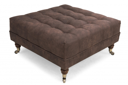 SALE % - Taburet Chesterfield, Maro, 70x32x70 cm