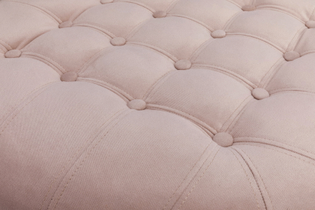 Taburet Chesterfield, Roz, 80x32x80 cm [3]