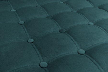 Taburet  Chesterfield, Turcoaz, 70x32x70 cm [3]