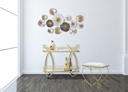 Taburet crem in forma de inima 50x37,5x51,5 cm [6]