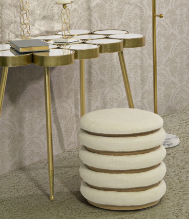 SALE % - Taburet Damasco Line Ø 40X42 cm