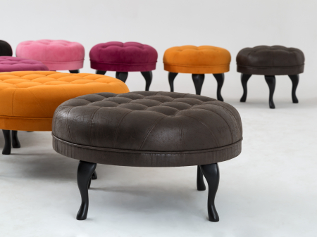 Taburet Diana, Gri, 80x44x80 cm [11]