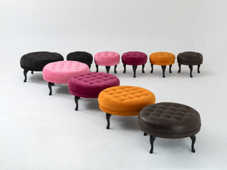 Taburet Diana, Gri, 80x44x80 cm [10]