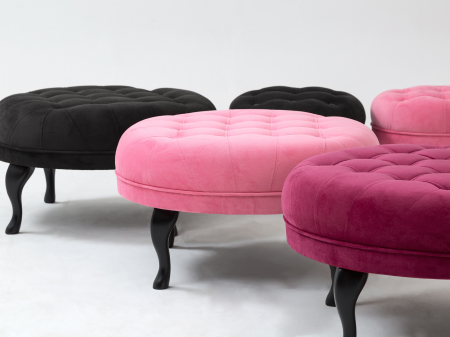 Taburet Diana, Gri, 80x44x80 cm [12]