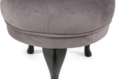 Taburet  Diana, Gri, 50x44x44 cm [5]