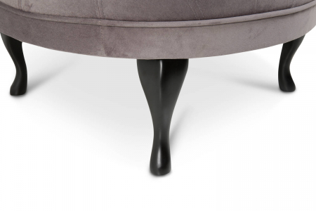 Taburet Diana, Gri, 80x44x80 cm [7]