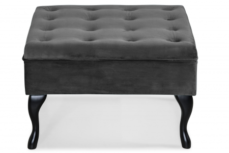 SALE % - Taburet  Diana, Gri inchis, 70x44x70 cm