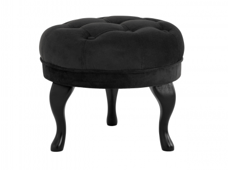 Taburet  Diana, Negru, 50x44x44 cm