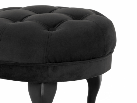 Taburet  Diana, Negru, 50x44x44 cm [2]