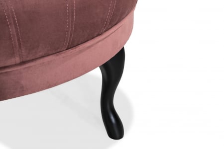 Taburet  Diana, Roz inchis, 80x44x80 cm [5]