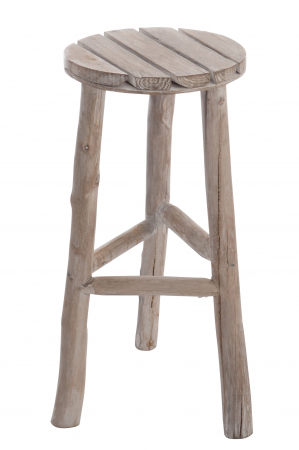 SALE % - Taburet , Lemn, Natural, 40x40x40 cm