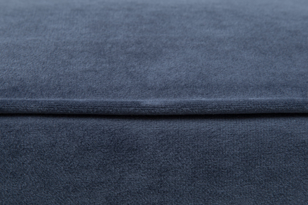 Taburet pentru picioare Veneta, Albastru petrol, 55x40x45 cm [3]