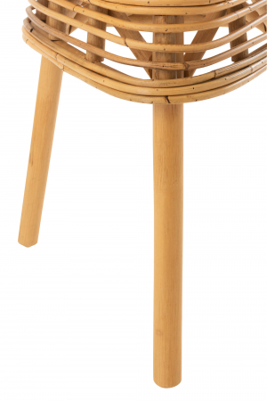 Masuta triangle, Stuf/Ratan/Bambus, Natural, 42x36x42 cm [2]