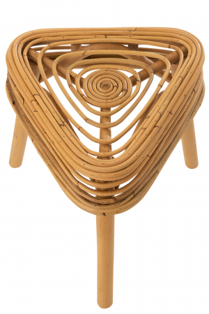 Masuta triangle, Stuf/Ratan/Bambus, Natural, 42x36x42 cm [3]