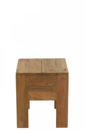 Taburet Will, Lemn de Pin, Maro [2]