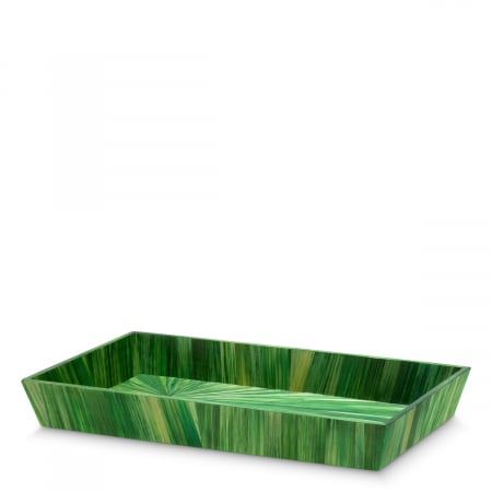 Birouri - Tavă de birou Harvard S model de paie verde, Dimensiuni: L. 28 | W. 16.5 | H. 4  