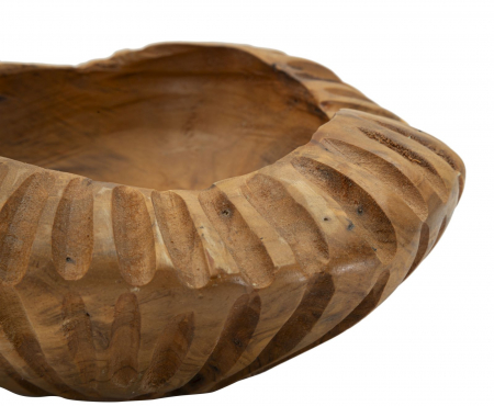Tava, GERIS din tec cm ø 19x8 (piesa unica) [2]