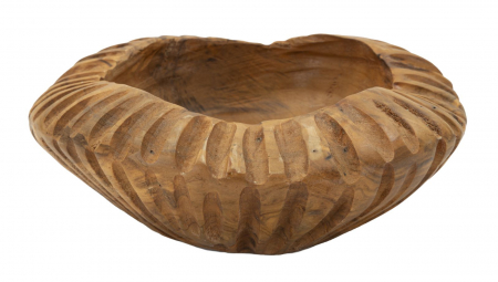 Tava, GERIS din tec cm ø 19x8 (piesa unica) SALE % - Tava, GERIS din tec cm ø 19x8 (piesa unica)
