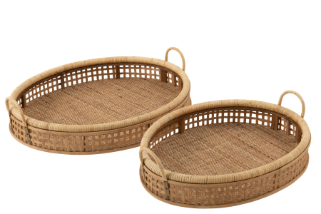 Tava, RATAN/BAMBOO, L [2]
