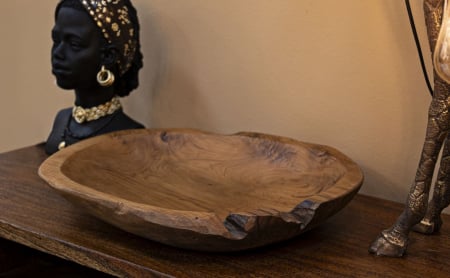 Tava, WAHAN in tec 43x38x7 cm (piesa unica) [7]