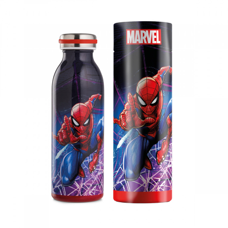 DINING - Termos, Marvel - Spider-Man, Oțel, multicolor, PU 2, H. 21,5 cm, D. 6,5 cm
