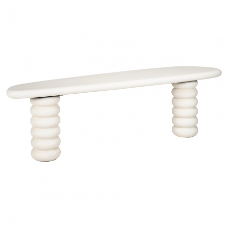Mese TV - Masa TV Bloomstone, MDF, Alb, 51x170x40 cm