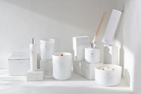 Ulei parfumat, Sticla, Alb, 9x9x27 [3]