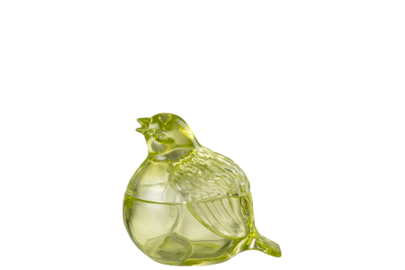 SALE % - Vas de sticlă, Porumbel, Sticlă Transparenta