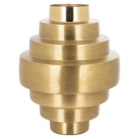 SALE % - Vase Akelei gold (Gold)