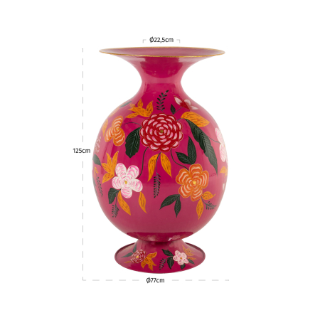 Vaza Anicia multicolor 125 cm, metal emailat [1]
