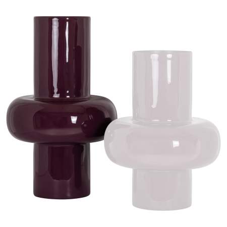 Vase Ashlyn burgundy large [3]