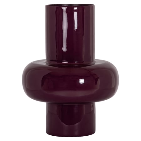 Import - Vase Ashlyn burgundy small