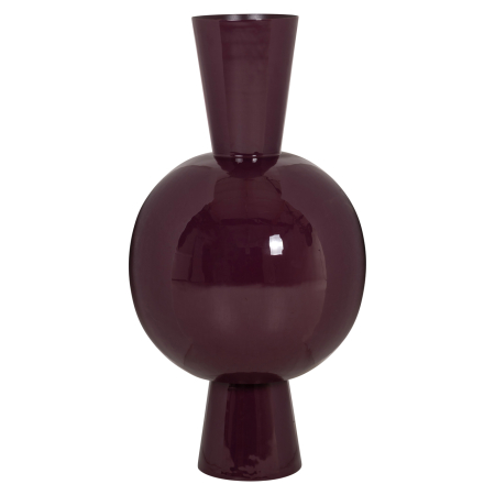 Import - Vase Avine burgundy
