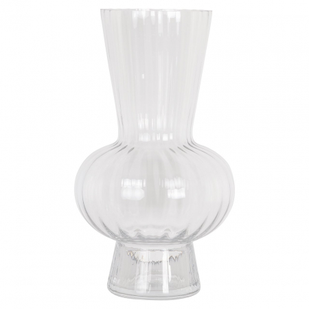 VAZE SI GHIVECE - Vază Kyan (Transparentă), Dims: 45.0 x 26.0 x 26.0 cm
