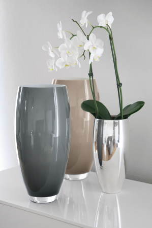Vaza Africa, Opal/Sticla, Bej, 40 cm [2]