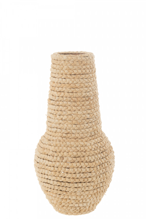 SALE % - Vază, Afro Straw, natur, L 31.5| W 31.5| H 63 cm