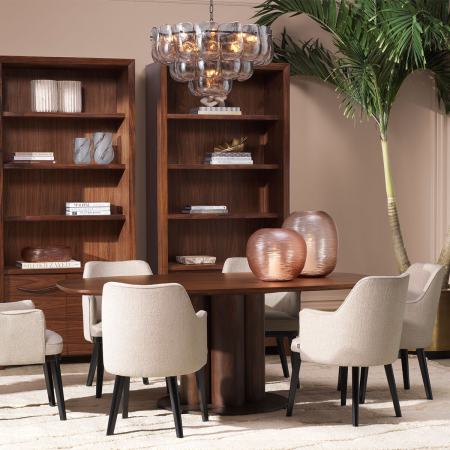 Vaza Alessio S sticla piersica |Ø 36.5 | H. 32 cm  [1]