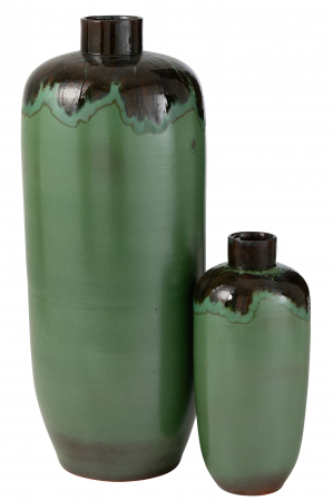 Vaza Aline, Ceramica, Verde, 12x35x90 cm [1]