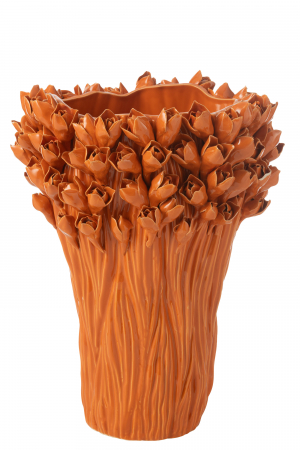 Vază, Ambrosia ceramică, Portocaliu M, L 35| W 35| H 43.5 cm SALE % - Vază, Ambrosia ceramică, Portocaliu M, L 35| W 35| H 43.5 cm