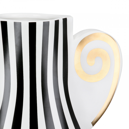 Vaza, Anphora, dungi, Ceramica, alba, PU 1, L. 7 cm, L. 24 cm, H. 36 cm [2]