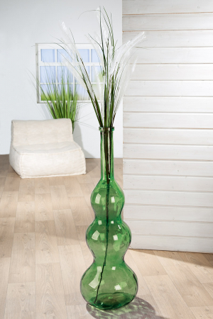 Vaza, Balleros, Sticla, verde, PU 1, H. 100 cm, D. 33 cm [2]