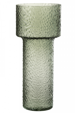 SALE % - Vază, Betty Sticlă, Verde M, L 19| W 19| H 45 cm