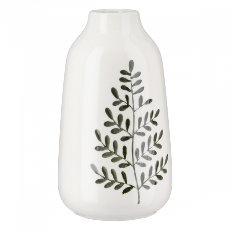 Vaza, Botanico, Ceramica, crem, PU 2, H. 23 cm, D. 12,5 cm [1]