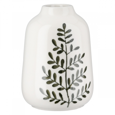 Vaza, Botanico, Ceramica, crem, PU 4, H. 18 cm, D. 12,5 cm [1]