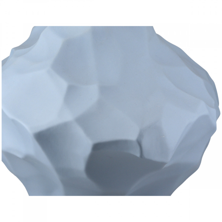 Vază, bulboasă, porțelan, albastră, PU 1, L. 20 cm, l. 24 cm, H 20 cm [3]
