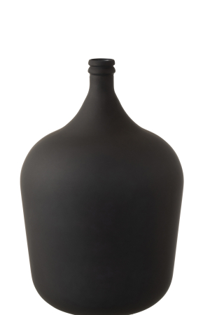 Vaza Carafe, Sticla, Negru, 38x38x56 cm [1]