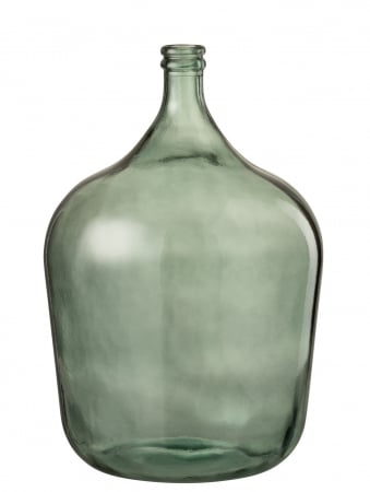 SALE % - Vaza Carafe, Sticla, Verde, 37x37x56.5 cm